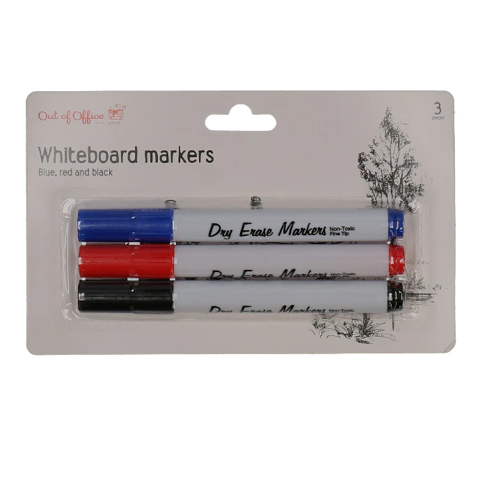 Whiteboard markers 3 stuks