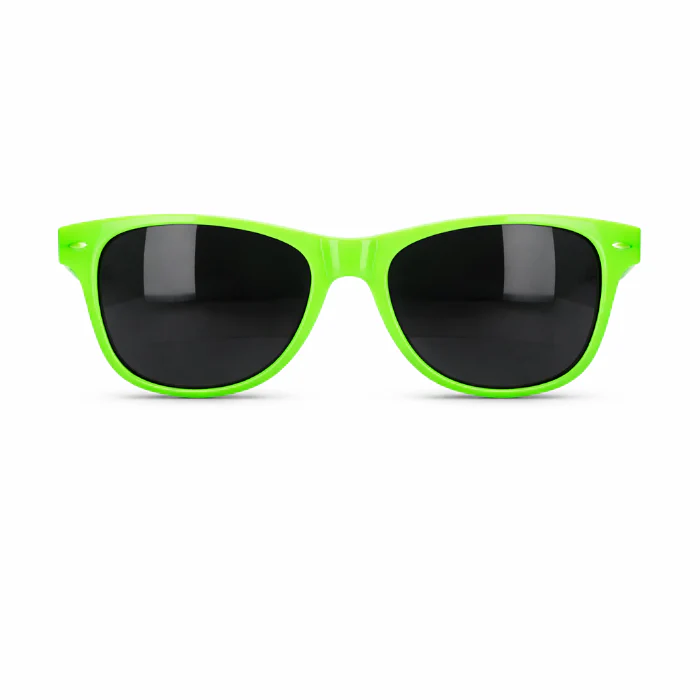 Zonnebril neon groen
