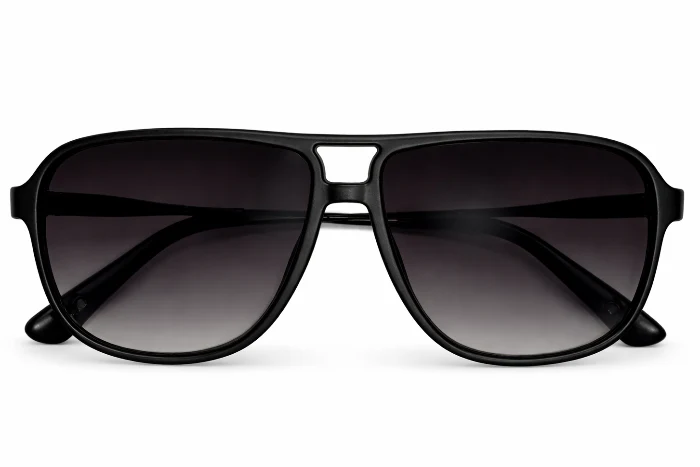 Zonnebril Pilotenbril Oversized Zwart #137