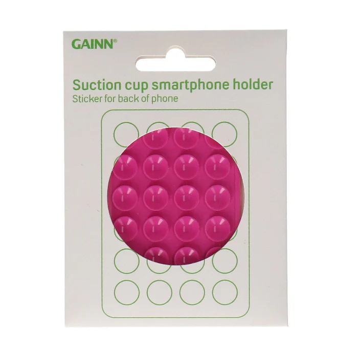 Zuignap houder achterkant telefoon Roze