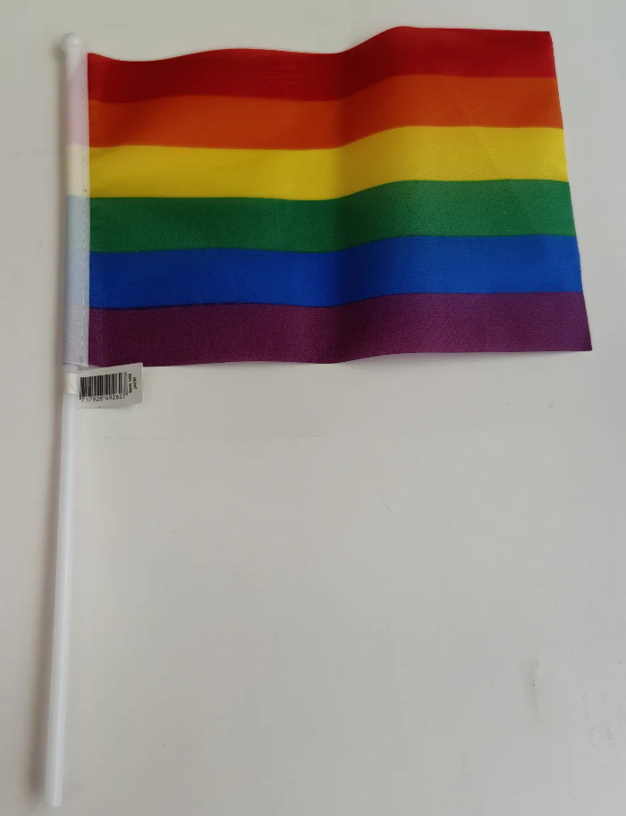 Zwaaivlag regenboog